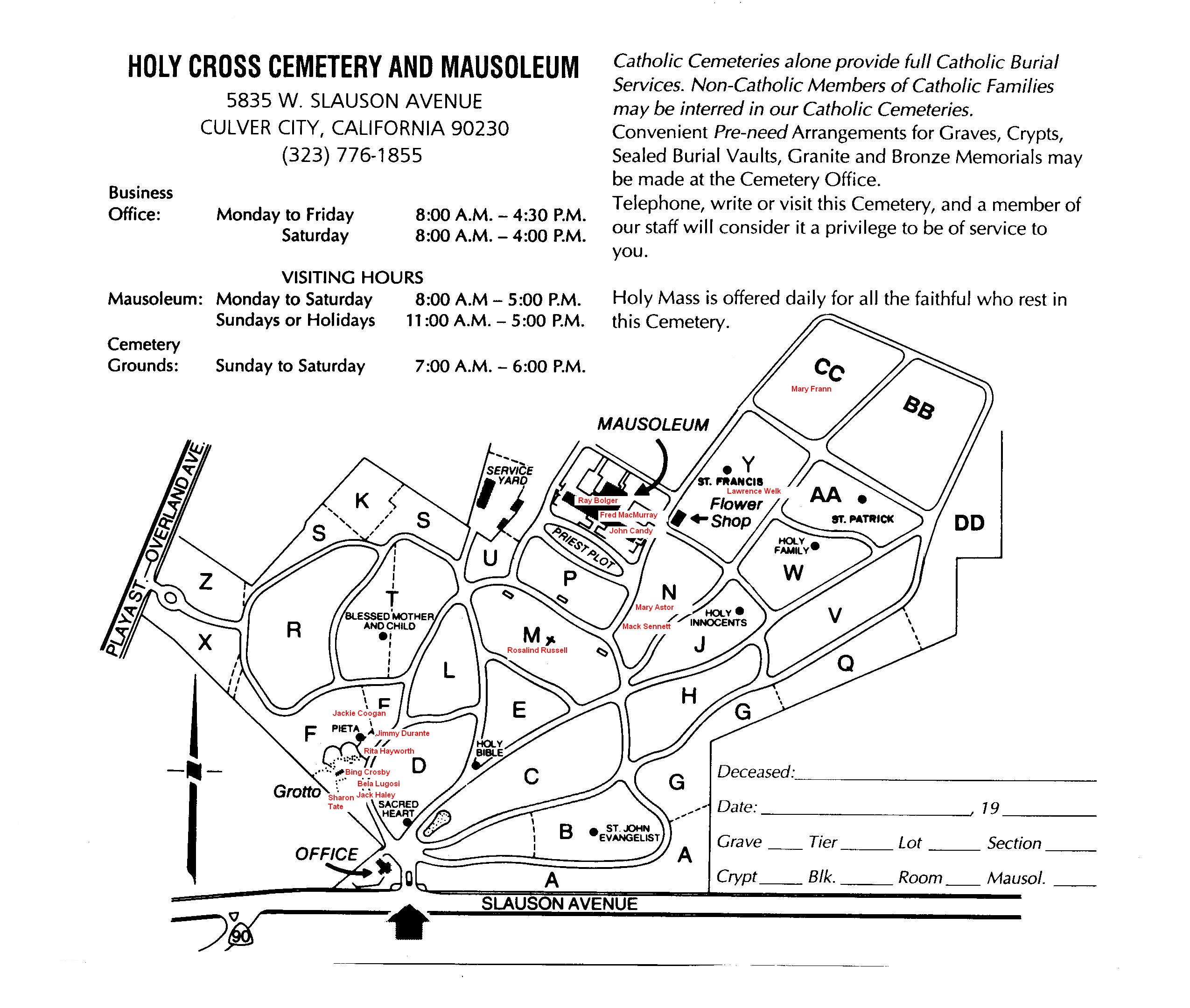 Dfw National Cemetery Map - World Map